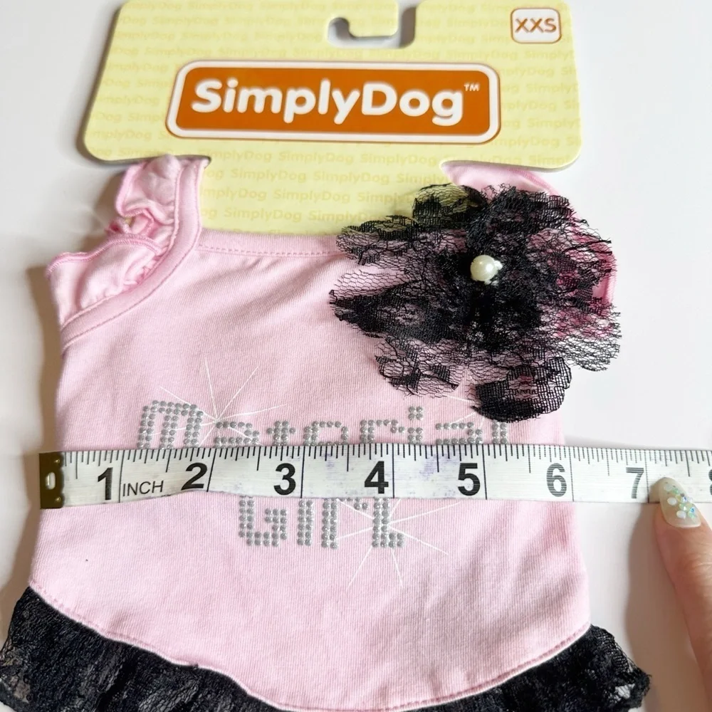 Pink Madonna/Material Girl Dog/Puppy Dress/Costume - NWT - size XXS